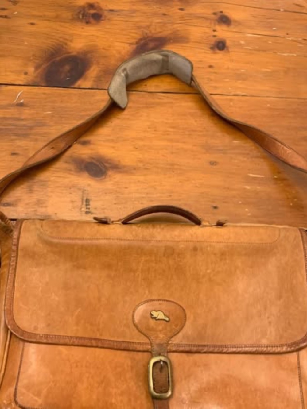 Vintage Roots Satchel/Messenger Bag Briefcase